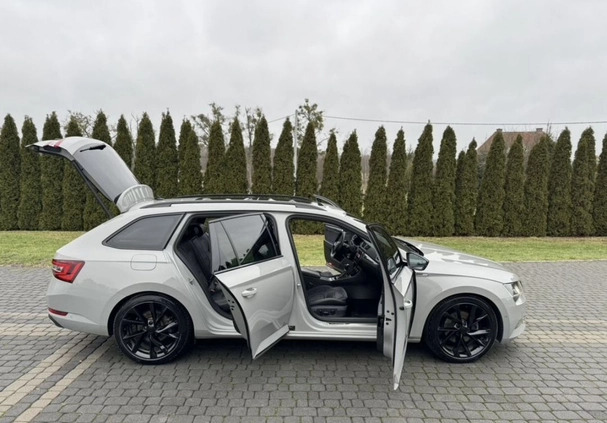 Skoda Superb cena 94900 przebieg: 206000, rok produkcji 2018 z Jeziorany małe 596